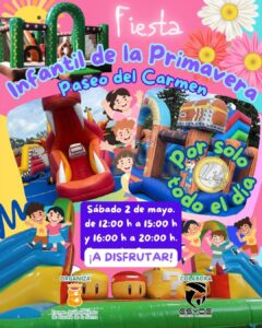 FIESTA INFANTIL DE LA PRIMAVERA @ Paseo del Carmen