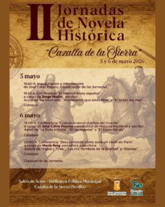 II JORNADAS DE NOVELA HISTÓRICA @ Salón de Actos - Biblioteca